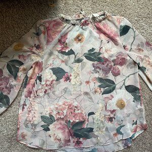 H&M Floral Blouse